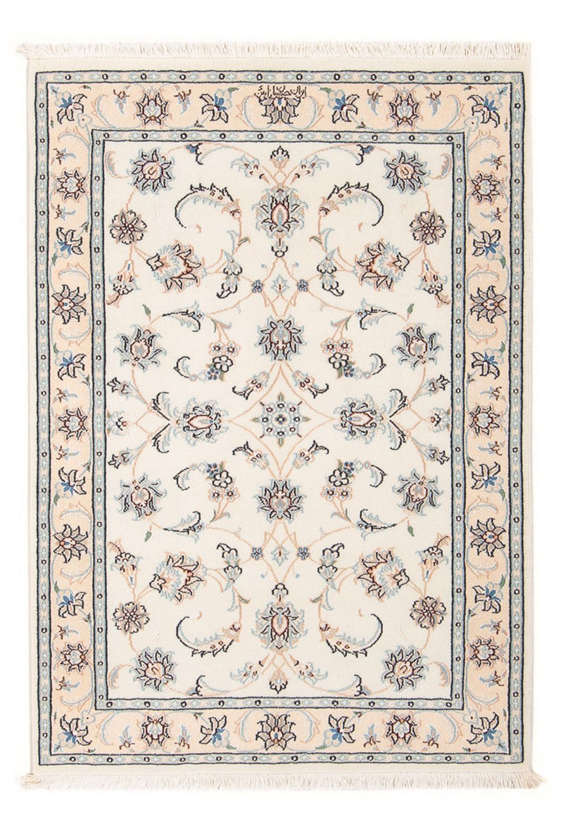 Alfombra Persa - Nain - Prima - 120 x 81 cm - crema