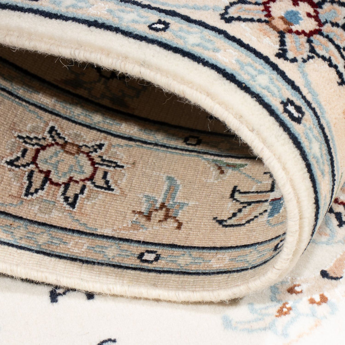 Alfombra Persa - Nain - Prima - 120 x 81 cm - crema