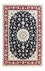 Alfombra Persa - Nain - Prima - 180 x 118 cm - azul oscuro