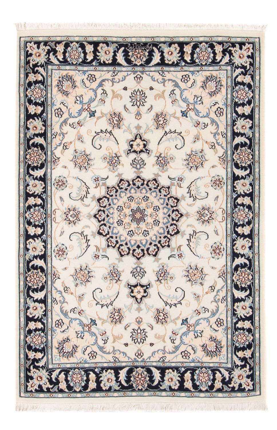 Alfombra Persa - Nain - Prima - 120 x 82 cm - crema