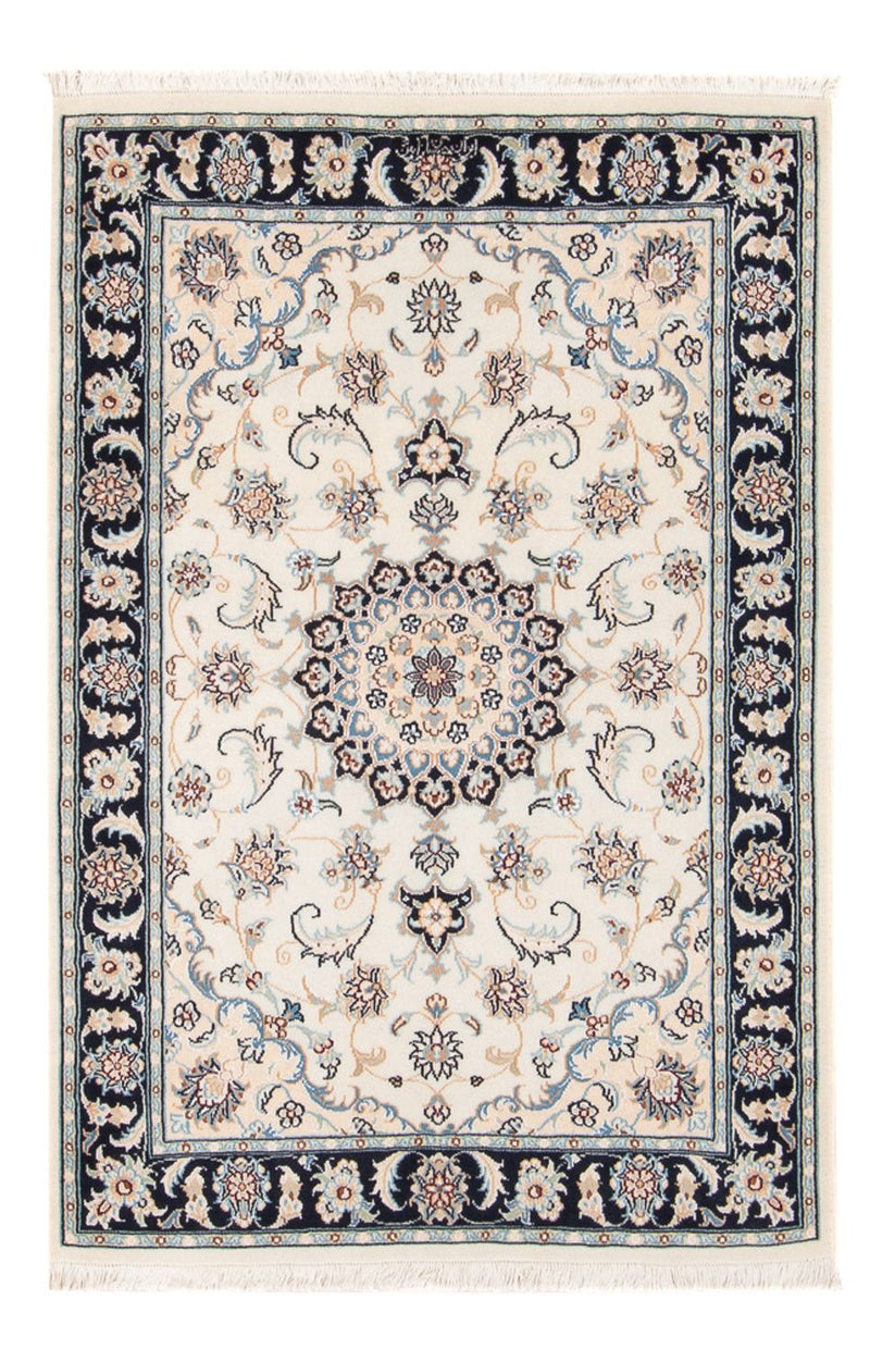 Alfombra Persa - Nain - Prima - 120 x 82 cm - crema