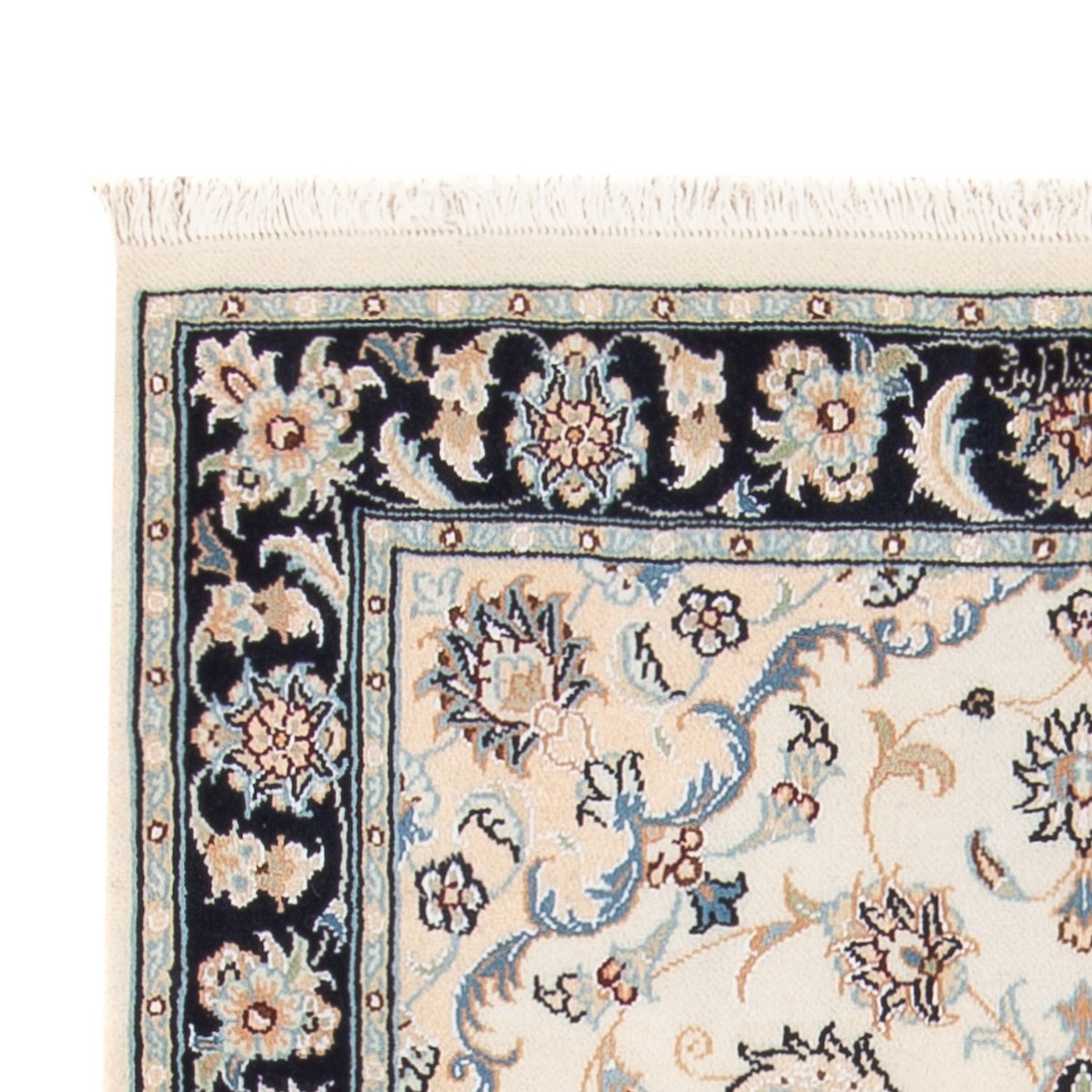 Alfombra Persa - Nain - Prima - 120 x 82 cm - crema