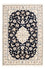 Alfombra Persa - Nain - Prima - 158 x 109 cm - azul oscuro