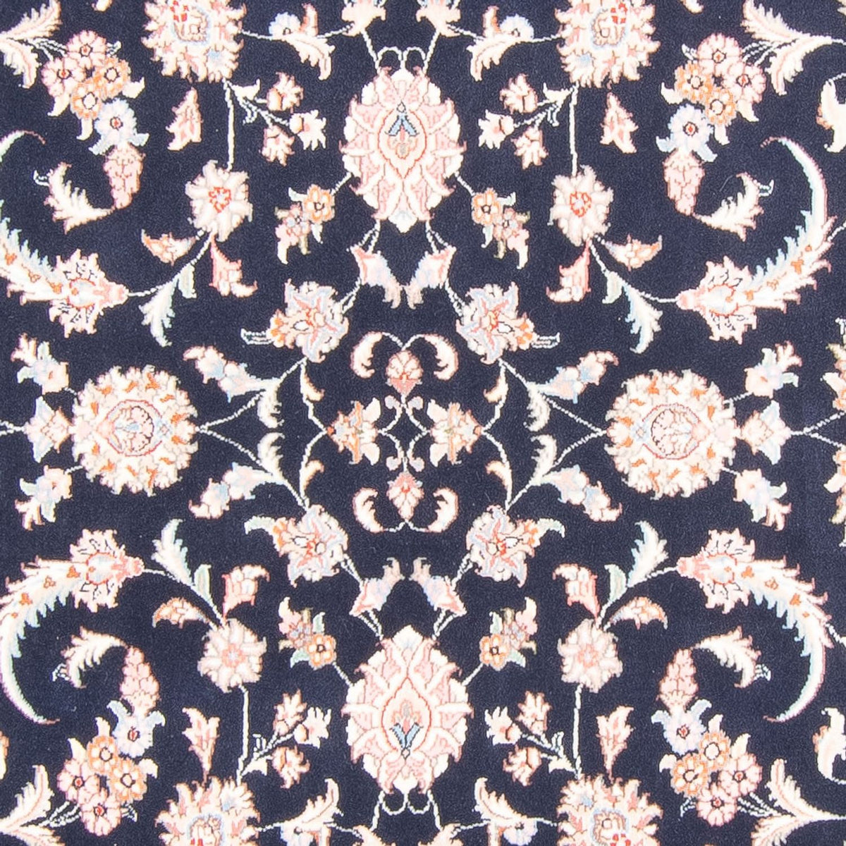 Alfombra Persa - Tabriz - Real - 243 x 172 cm - azul oscuro