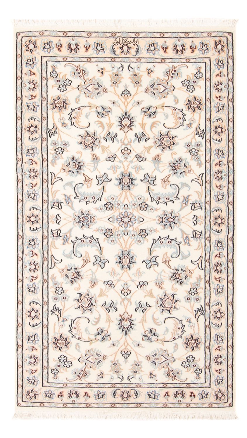 Alfombra Persa - Nain - Prima - 138 x 73 cm - crema