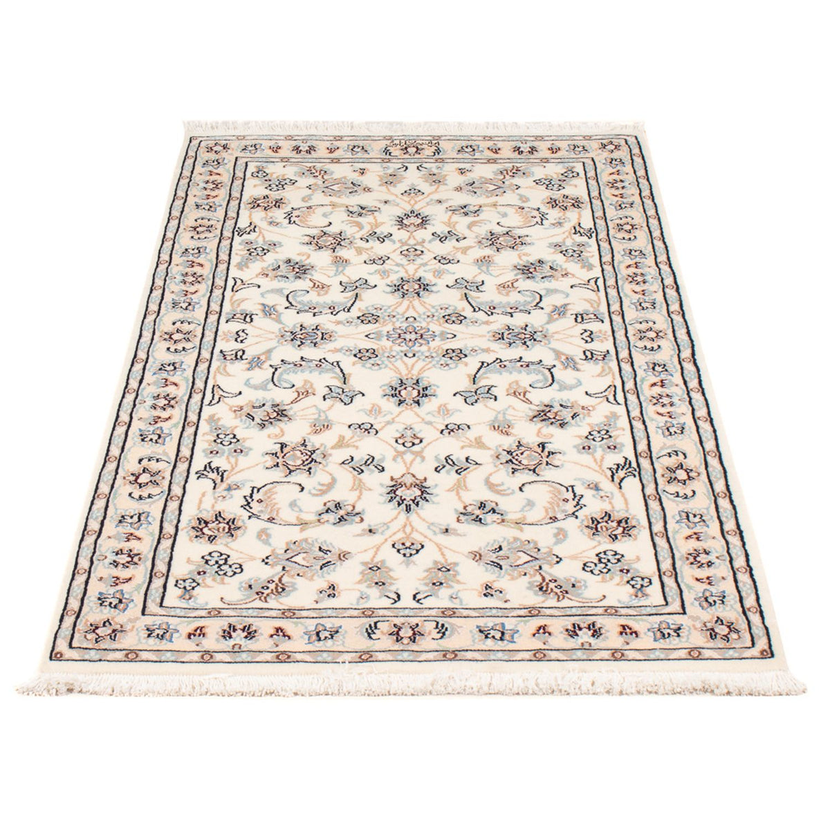 Alfombra Persa - Nain - Prima - 138 x 73 cm - crema
