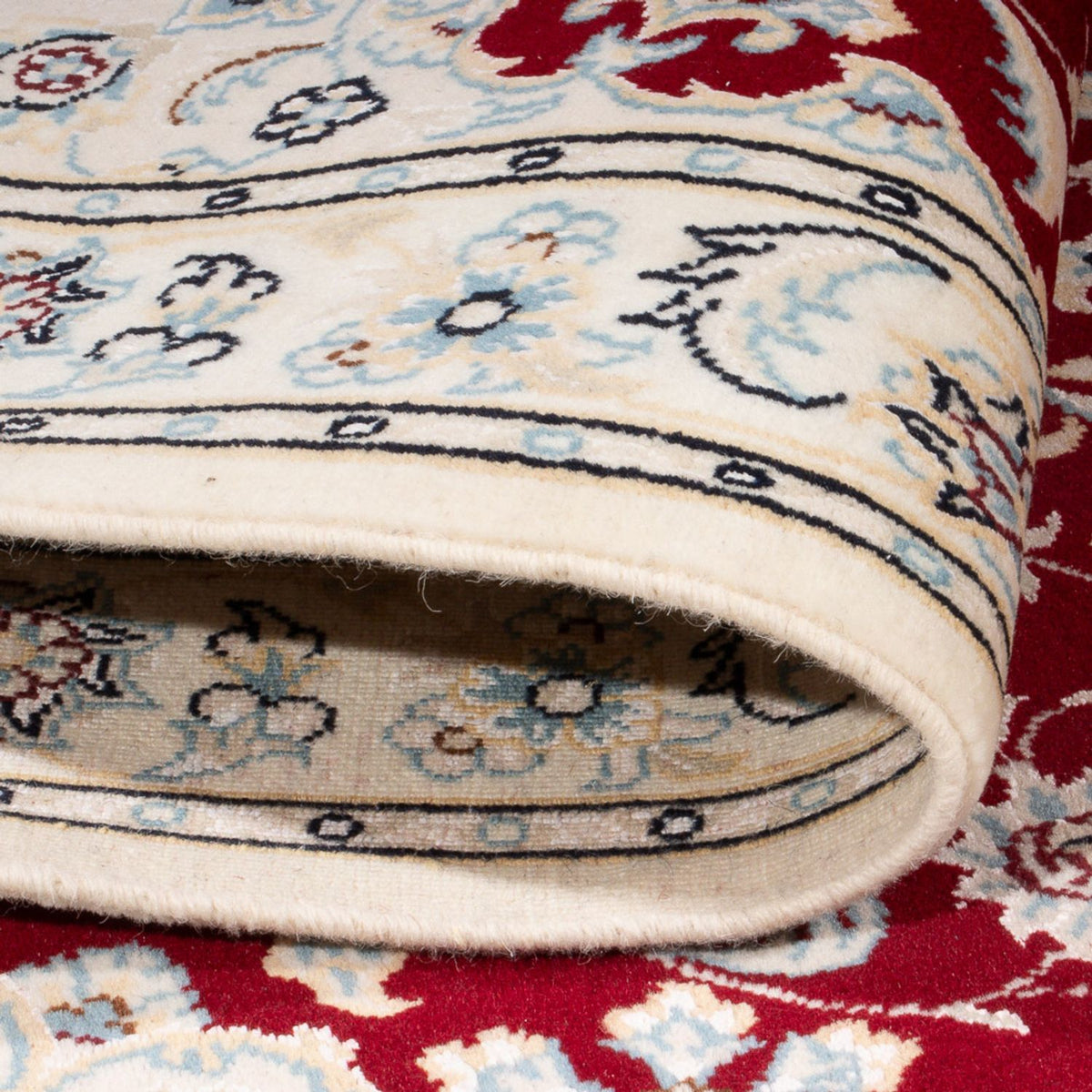 Alfombra Persa - Nain - Prima - 117 x 81 cm - rojo