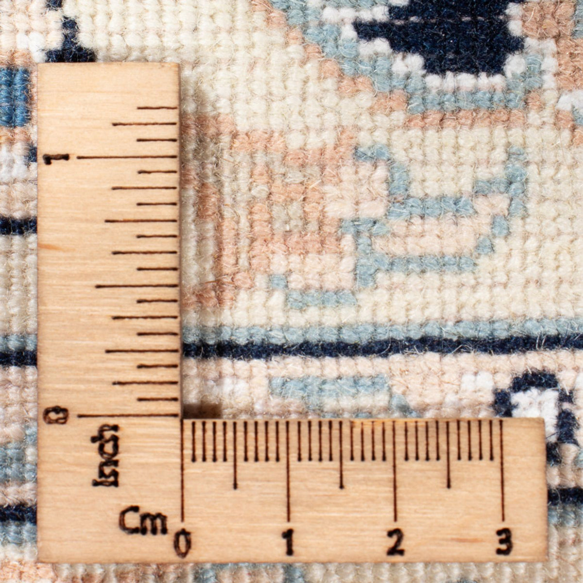 Alfombra Persa - Nain - Prima - 117 x 78 cm - azul oscuro