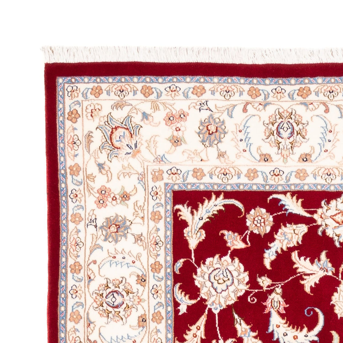 Alfombra persa - Tabriz - 200 x 149 cm - rojo