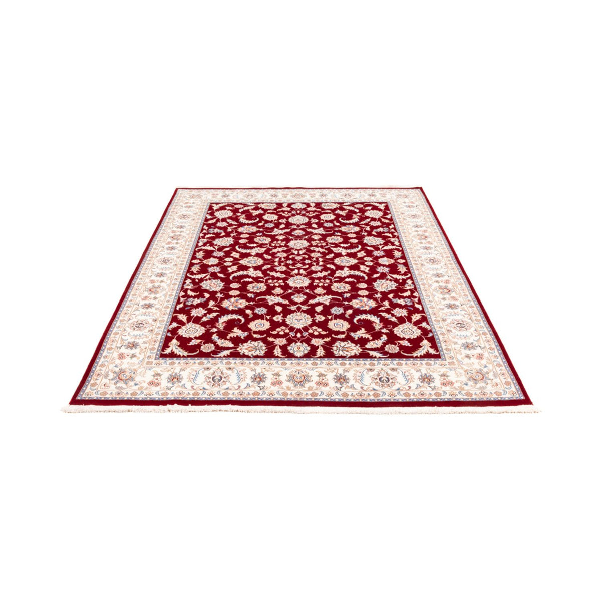 Alfombra persa - Tabriz - 200 x 148 cm - rojo