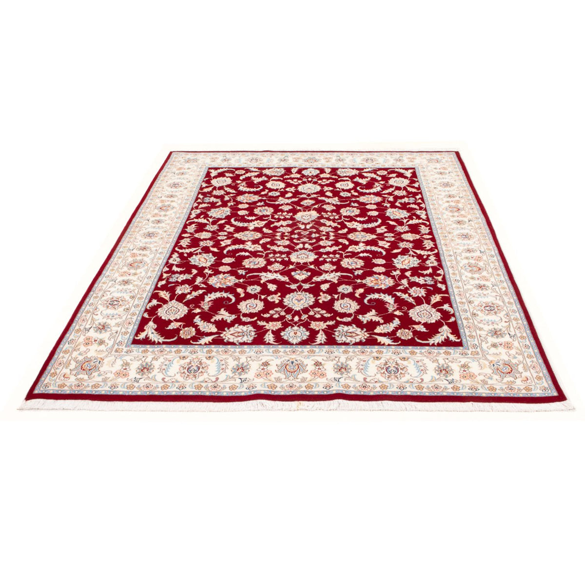 Alfombra Persa - Tabriz - Real - 200 x 150 cm - rojo