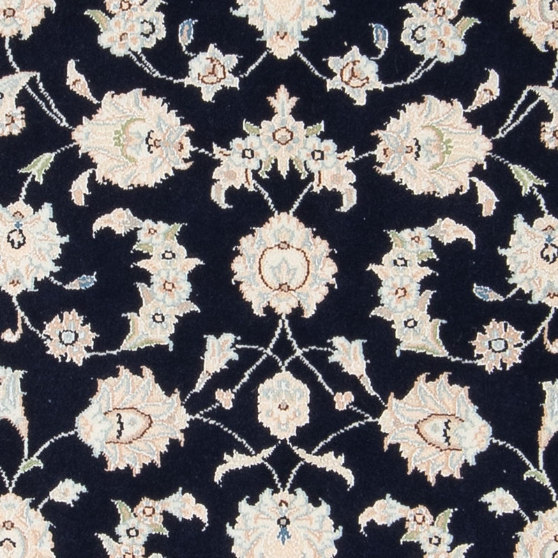 Alfombra Persa - Nain - Prima - 138 x 75 cm - azul oscuro