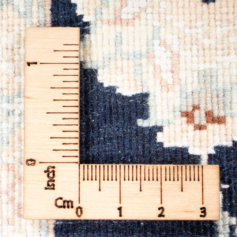 Alfombra Persa - Nain - Prima - 138 x 75 cm - azul oscuro