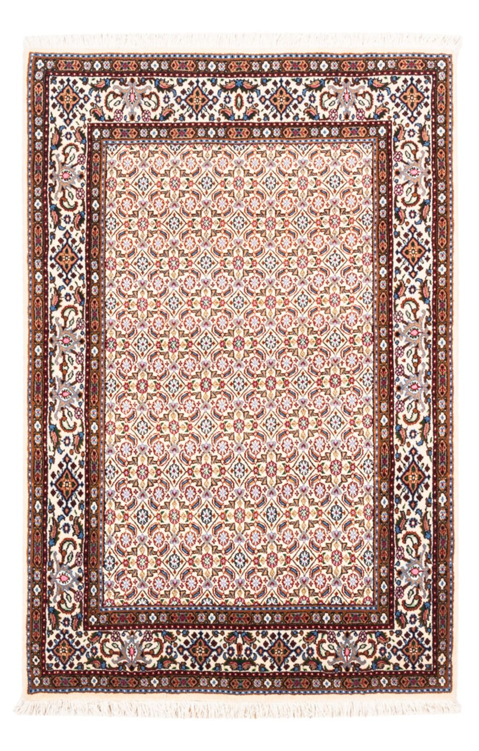 Alfombra persa - Clásica - 149 x 99 cm - crema