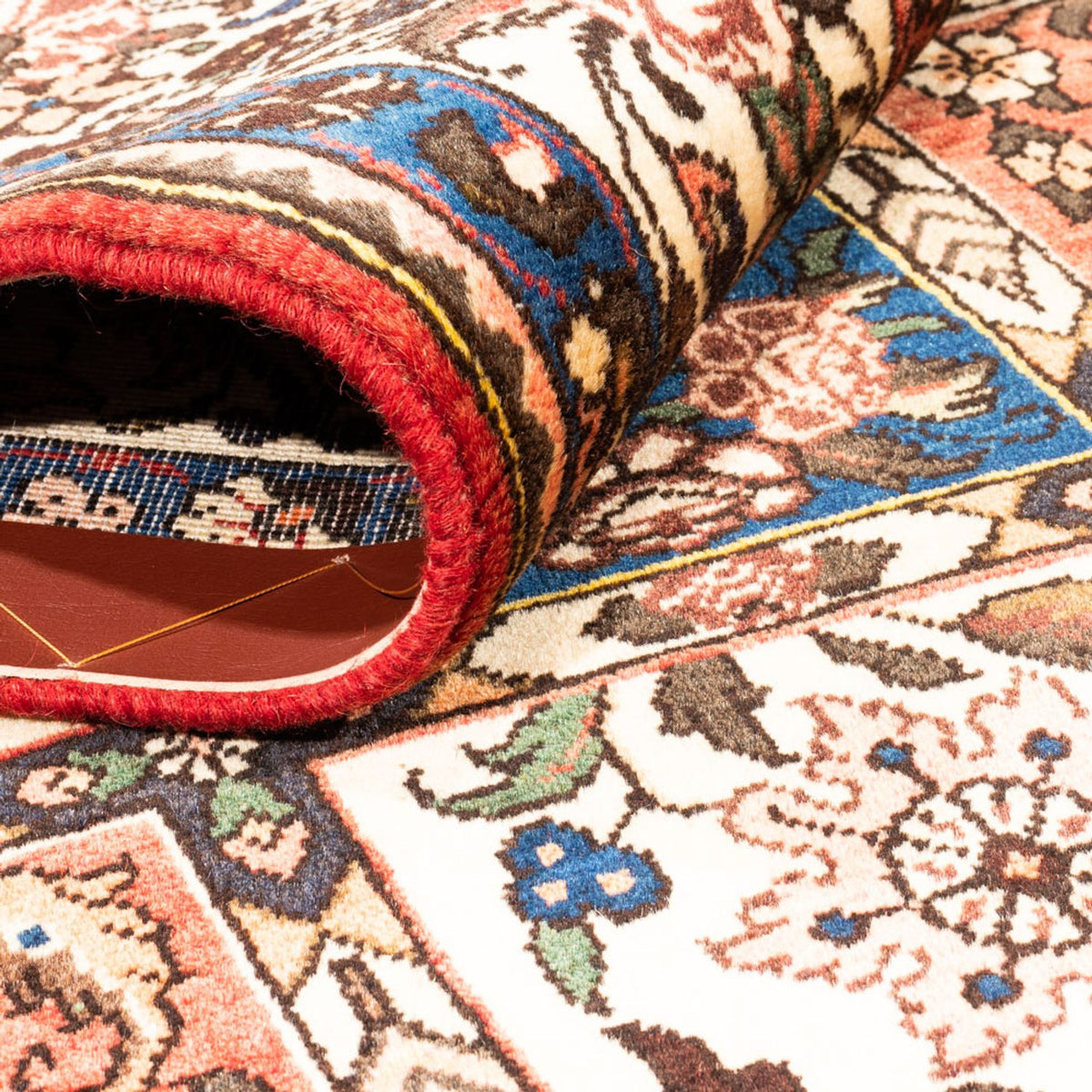 Alfombra persa - Nómada - 240 x 158 cm - multicolor