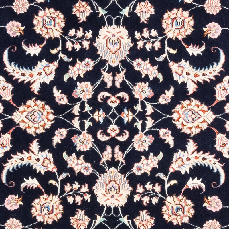 Alfombra persa - Tabriz - 200 x 148 cm - azul oscuro