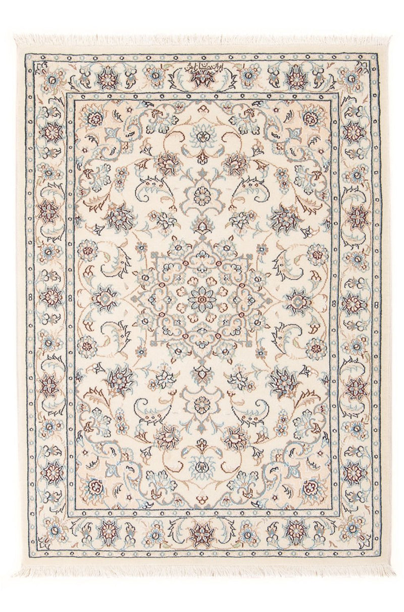 Alfombra Persa - Nain - Prima - 119 x 79 cm - crema