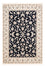 Alfombra Persa - Nain - Prima - 182 x 121 cm - azul oscuro