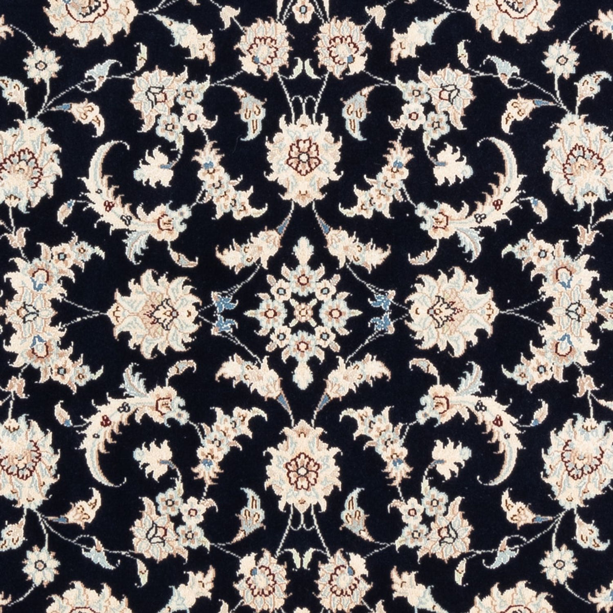 Alfombra Persa - Nain - Prima - 182 x 121 cm - azul oscuro
