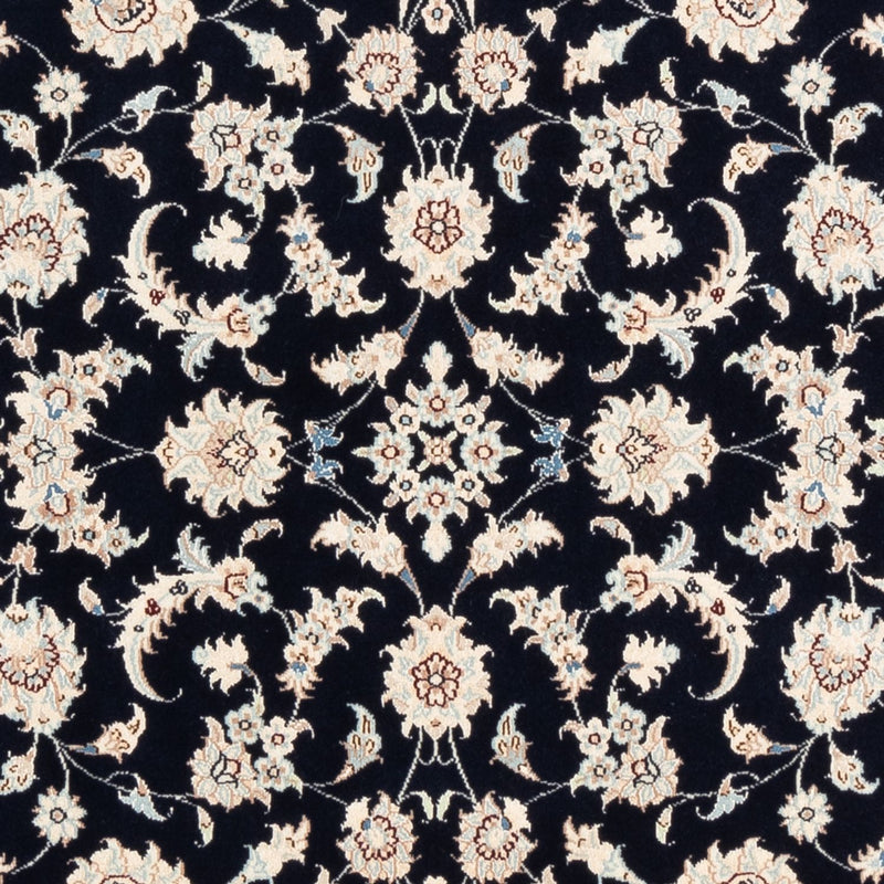 Alfombra Persa - Nain - Prima - 182 x 121 cm - azul oscuro