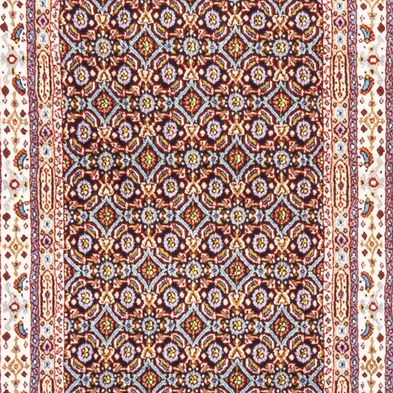 Alfombra de pasillo Alfombra persa - Clásica - 243 x 76 cm - azul oscuro