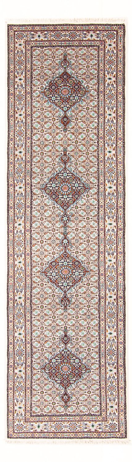 Alfombra de pasillo Alfombra persa - Clásica - 298 x 77 cm - crema