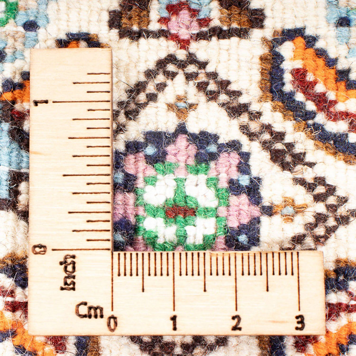 Alfombra de pasillo Alfombra persa - Clásica - 298 x 77 cm - crema