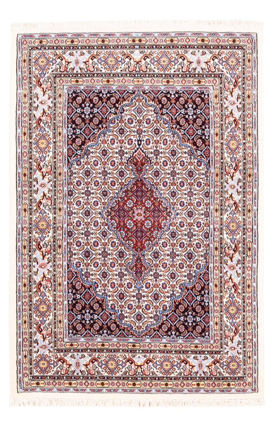 Alfombra persa - Clásica - 143 x 94 cm - beige