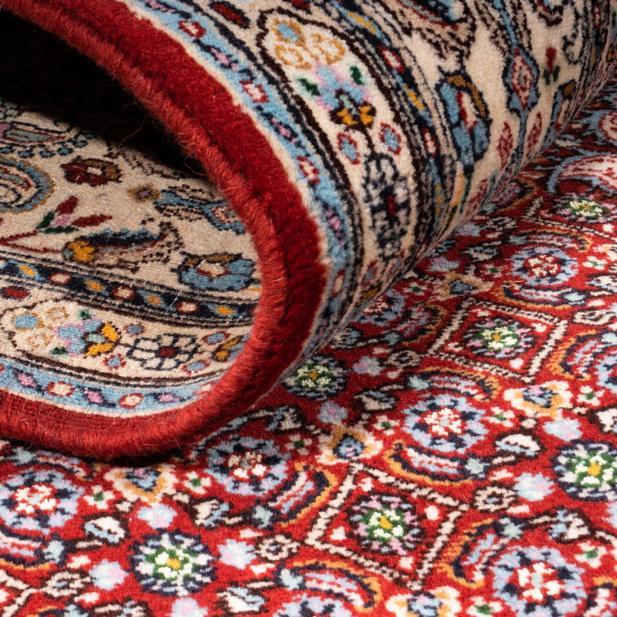 Alfombra persa - Clásica - 200 x 147 cm - rojo