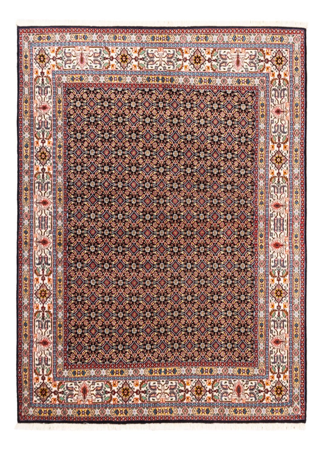 Alfombra persa - Clásica - 192 x 144 cm - azul oscuro