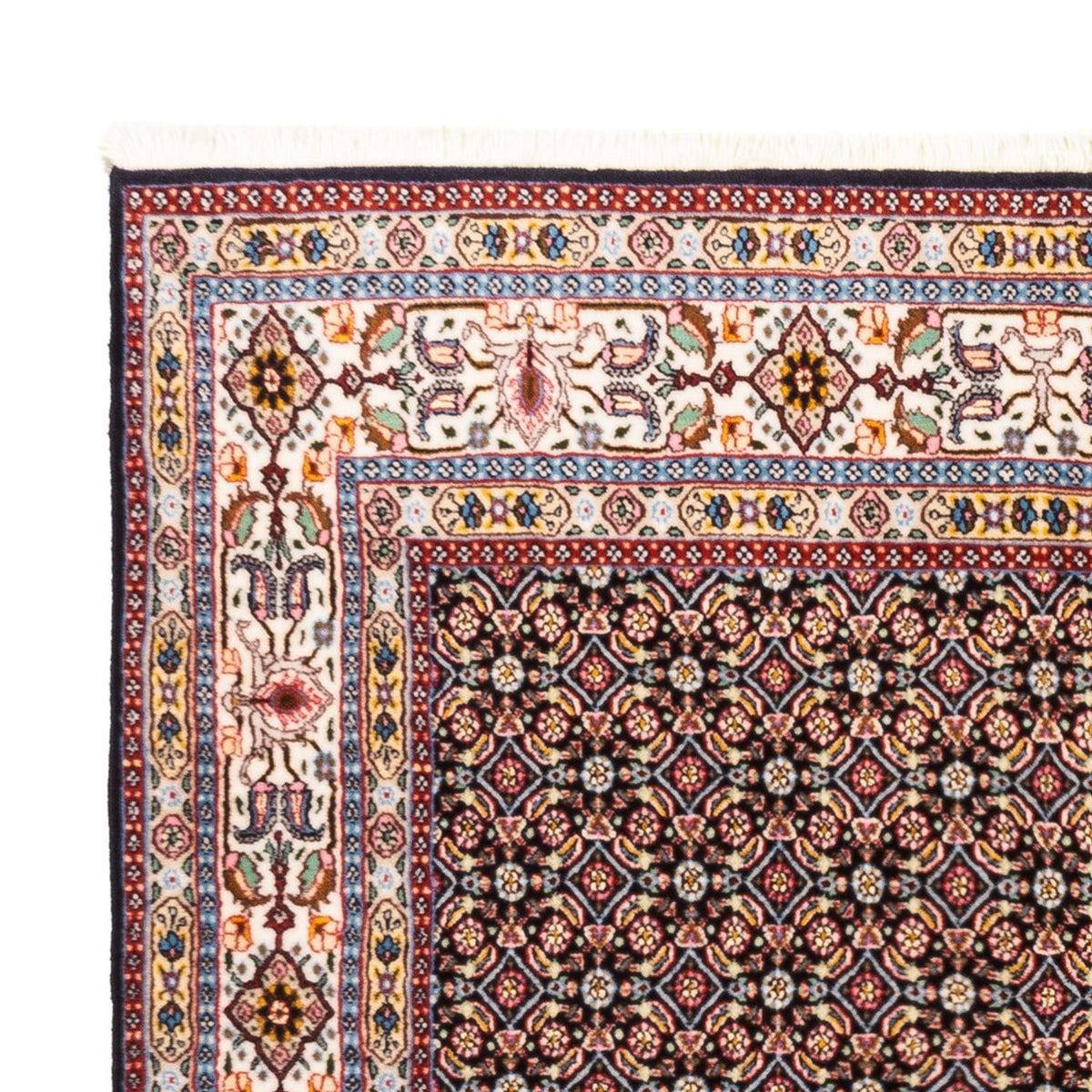 Alfombra persa - Clásica - 192 x 144 cm - azul oscuro