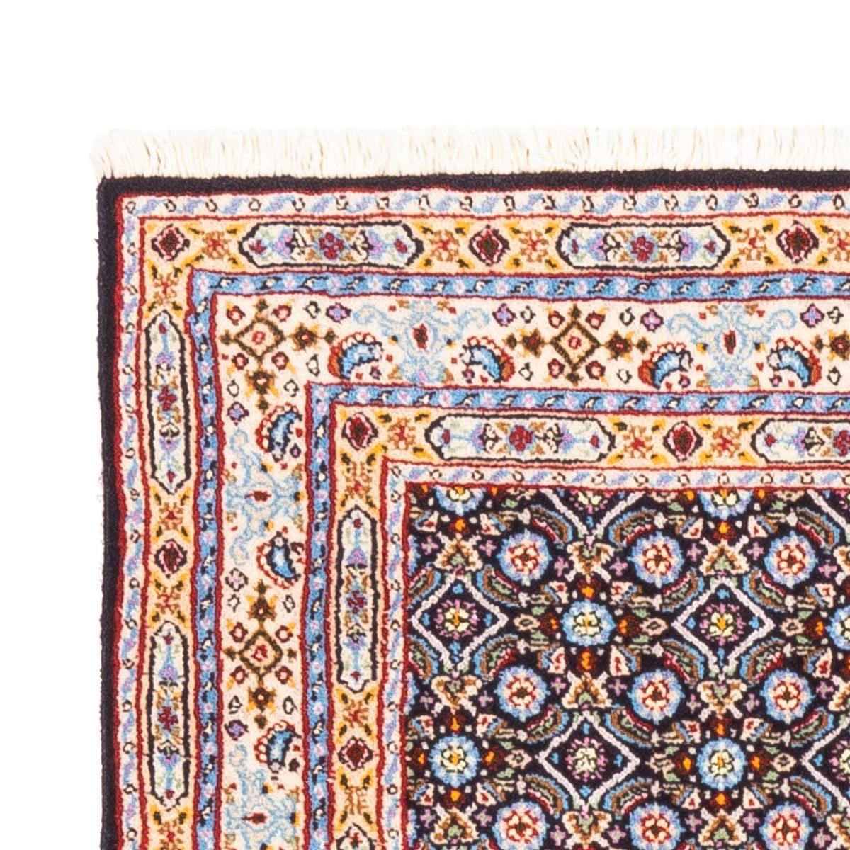 Alfombra persa - Clásica - 114 x 81 cm - azul oscuro