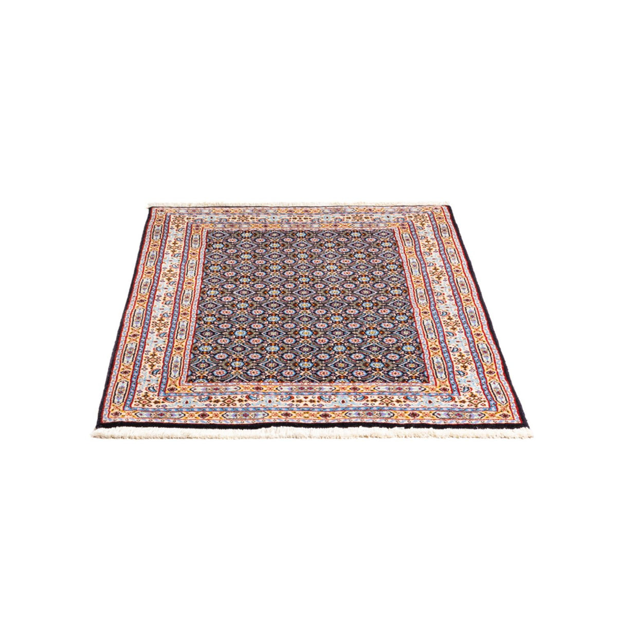 Alfombra persa - Clásica - 114 x 81 cm - azul oscuro
