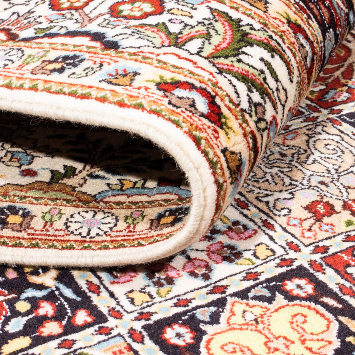 Alfombra persa - Clásica - 195 x 142 cm - multicolor