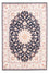 Alfombra Persa - Tabriz - Real - 236 x 169 cm - azul oscuro