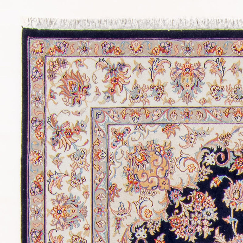 Alfombra Persa - Tabriz - Real - 236 x 169 cm - azul oscuro