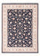 Alfombra Persa - Tabriz - Real - 202 x 150 cm - azul oscuro