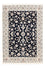 Alfombra Persa - Nain - Prima - 154 x 107 cm - azul oscuro