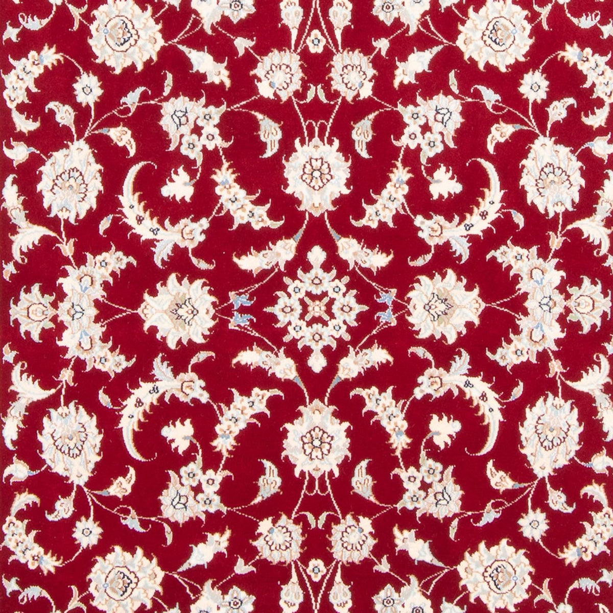 Alfombra Persa - Nain - Real - 178 x 120 cm - rojo
