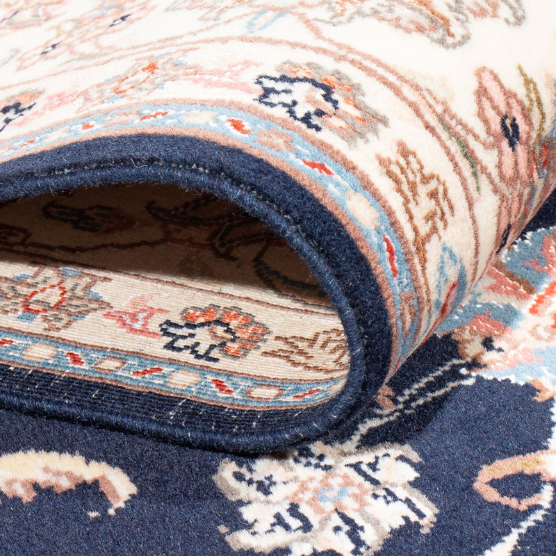 Alfombra Persa - Tabriz - Real - 236 x 166 cm - azul oscuro