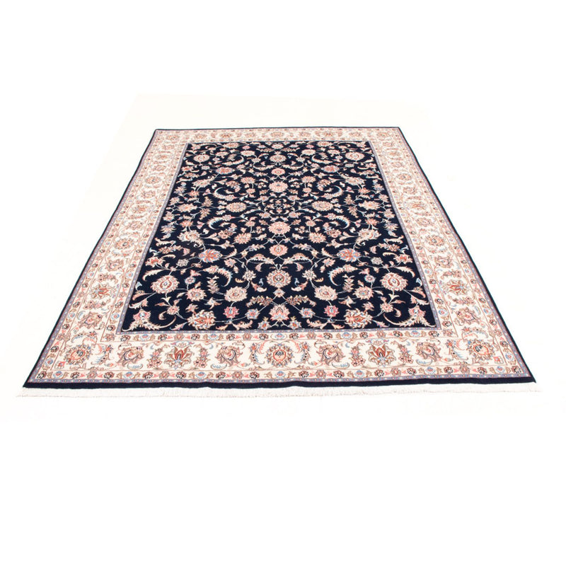 Alfombra Persa - Tabriz - Real - 236 x 166 cm - azul oscuro