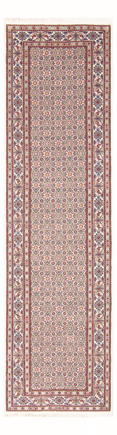 Alfombra de pasillo Alfombra persa - Clásica - 294 x 76 cm - crema