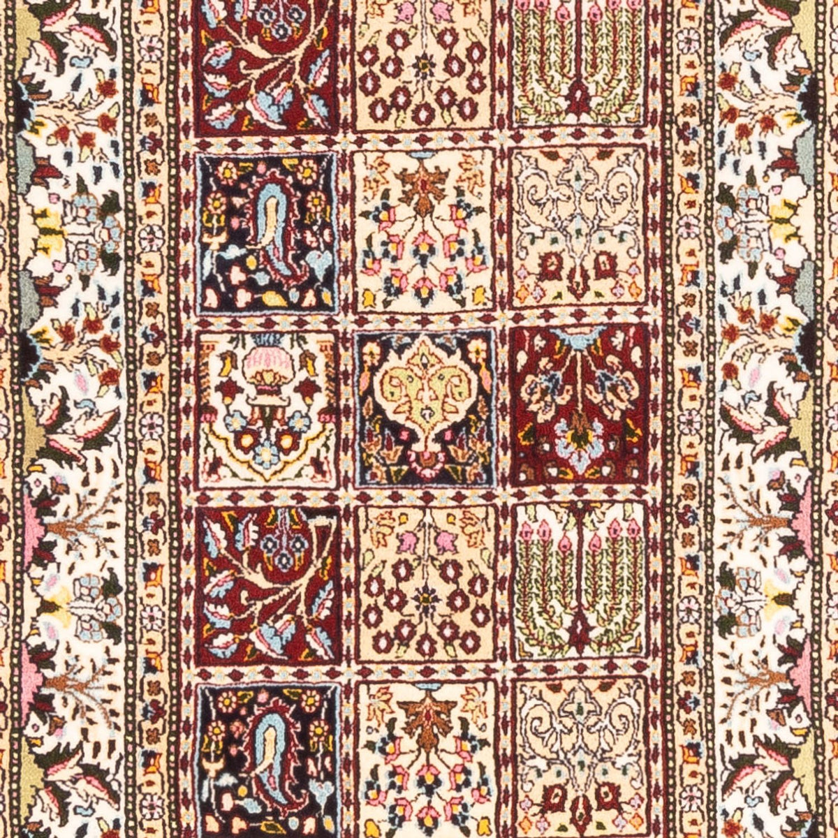 Alfombra de pasillo Alfombra persa - Clásica - 384 x 78 cm - multicolor