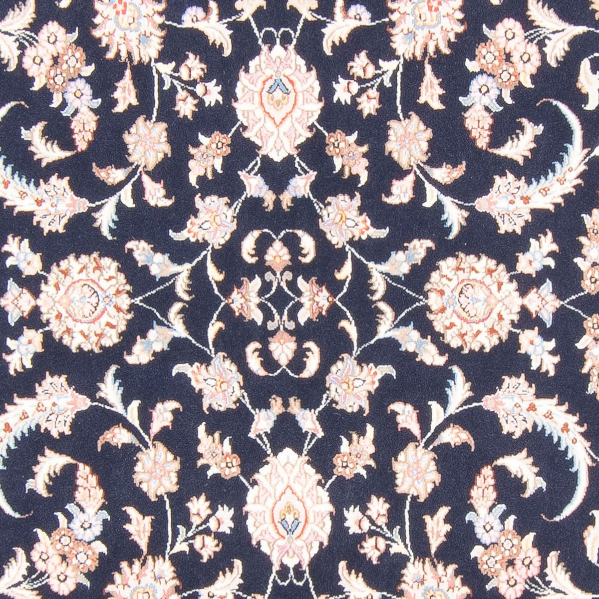 Alfombra Persa - Tabriz - Real - 245 x 170 cm - azul oscuro