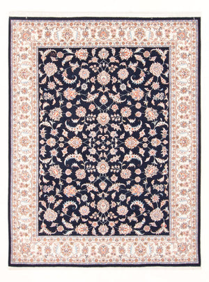Alfombra Persa - Tabriz - Real - 196 x 150 cm - azul oscuro