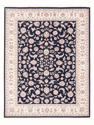 Alfombra Persa - Tabriz - Real - 202 x 151 cm - azul oscuro