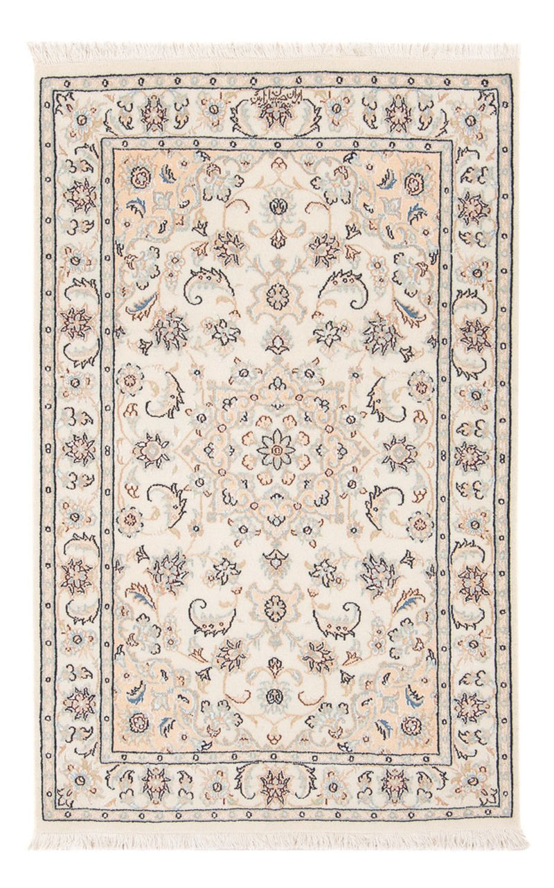 Alfombra Persa - Nain - Prima - 125 x 78 cm - crema