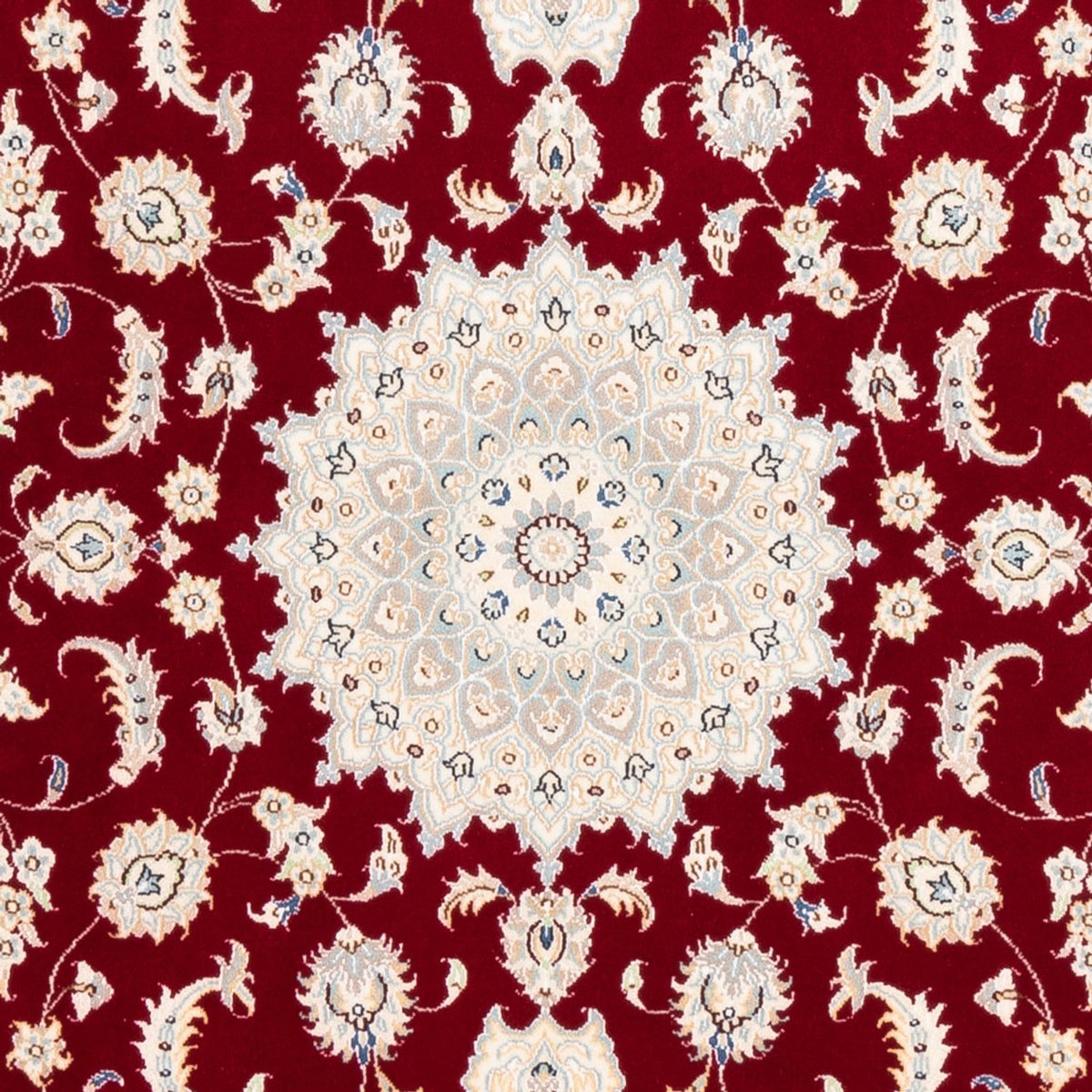Alfombra Persa - Nain - Prima - 174 x 120 cm - rojo