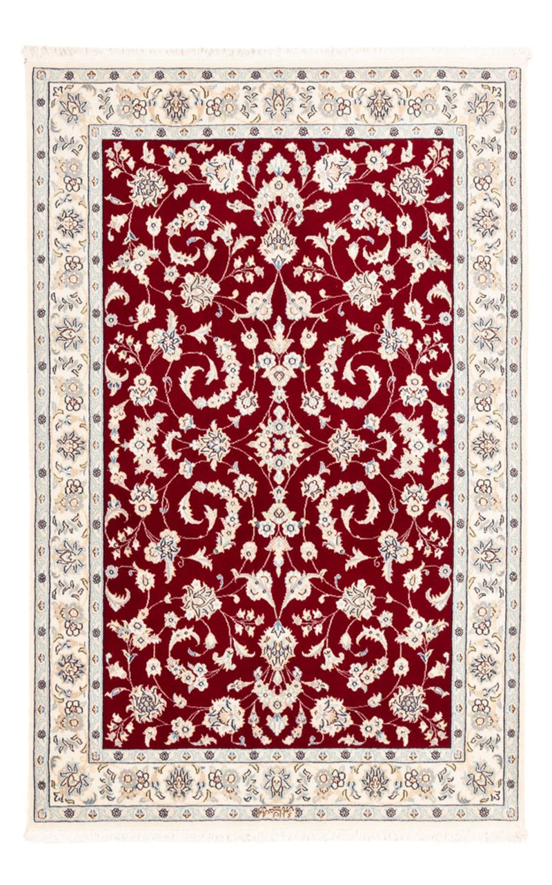 Alfombra Persa - Nain - Prima - 163 x 108 cm - rojo