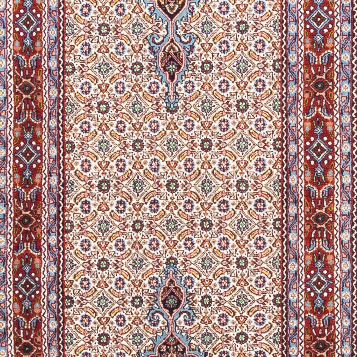 Alfombra de pasillo Alfombra persa - Clásica - 397 x 78 cm - crema